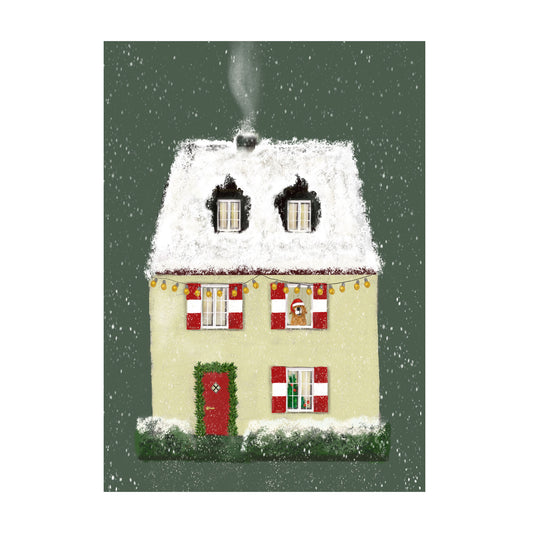 Weihnachtskarte Holy Home
